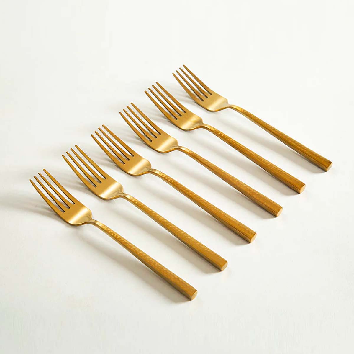 Amya Dinner Fork Set of 6 Gold
