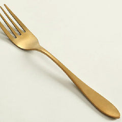 Elio Dinner Fork Set Of 6 Gold