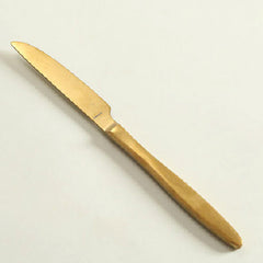 Elio Table Knife Set Of 6 Gold