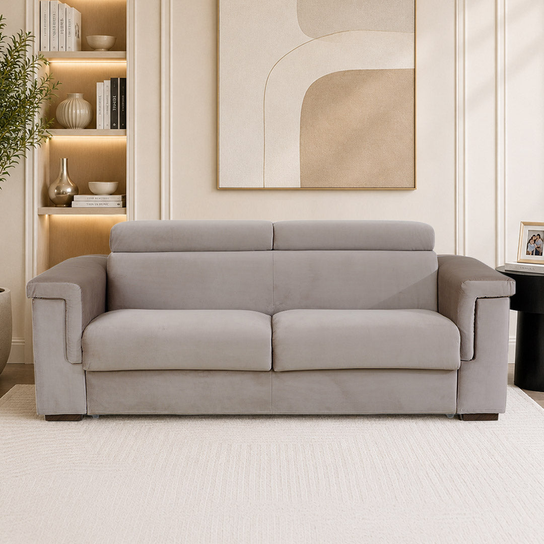 Marcel Sleepy Sofa - Light Brown