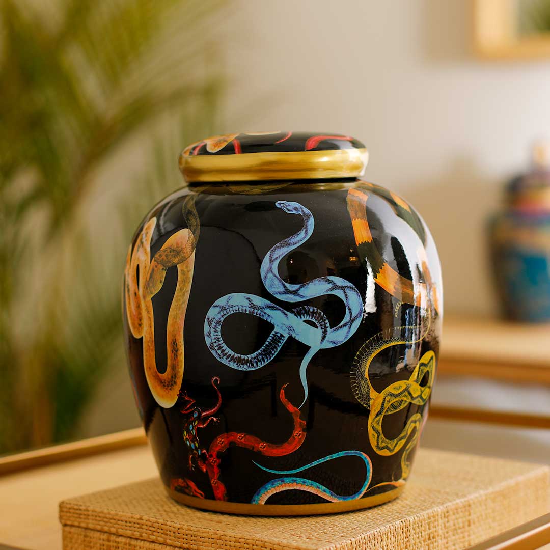Kundanika Porcelain Jar