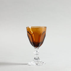 Dolce Vita Wine Glass Amber