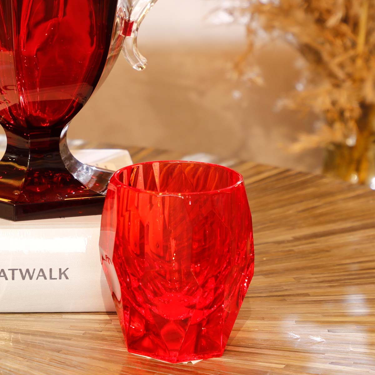 Milly Whisky Tumbler Red