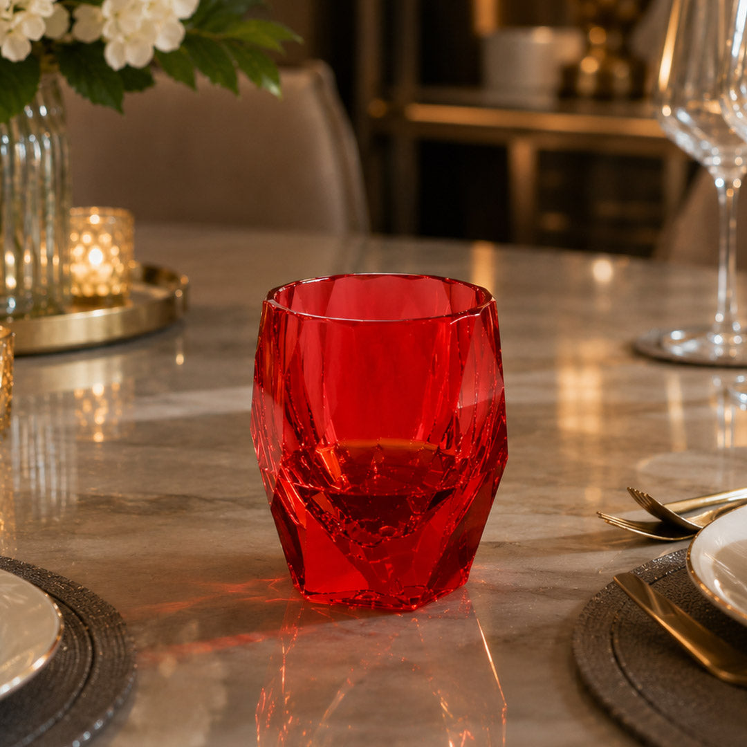 Milly Whisky Tumbler Red