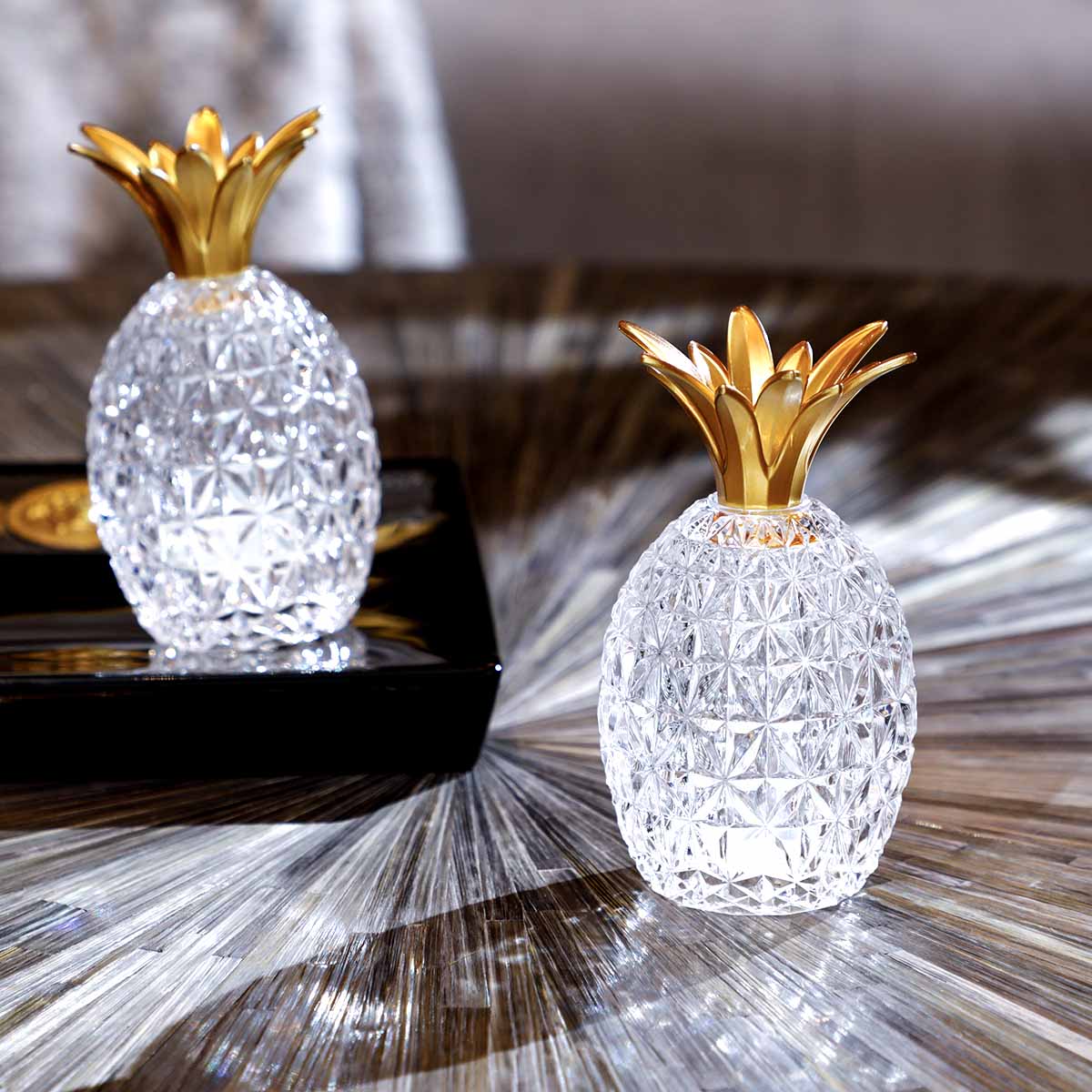 Caterina & Vittoria Salt & Pepper Shaker Set Clear