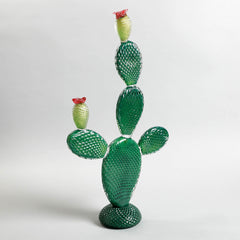 Crystal Cactus Ficus Décor Object