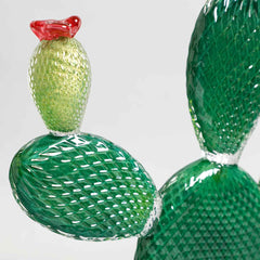 Crystal Cactus Ficus Décor Object