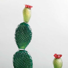 Crystal Cactus Ficus Décor Object