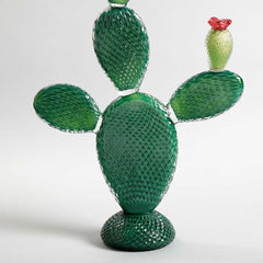 Crystal Cactus Ficus Décor Object