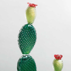 Crystal Cactus Ficus Décor Object