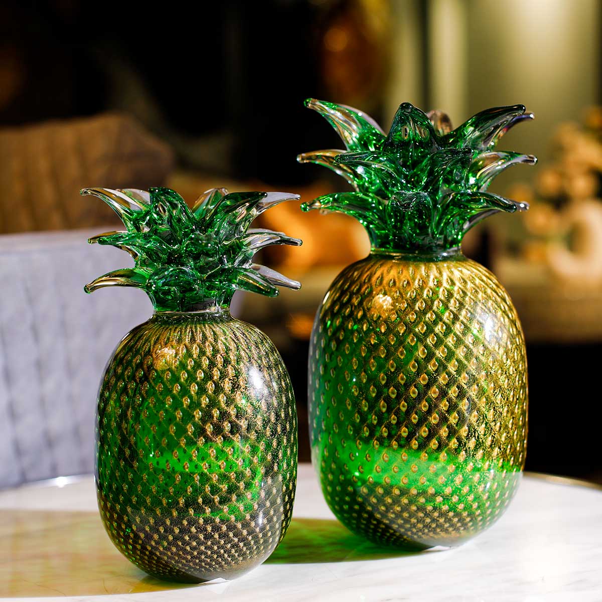 Crystal Pineapple DÃ©cor Object Small