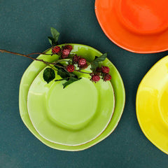Pereti Salad Plate Green