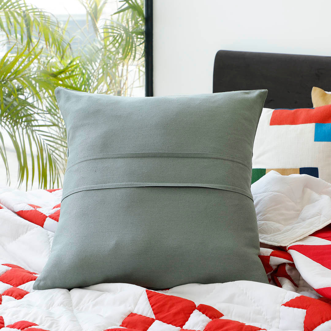 Karyana 26 In X 26 In Green Cushion Covers