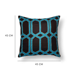 Natalaya 18 x 18 Inch Lagoon Cushion Cover