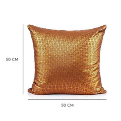 Livia 20 x 20 Inch Burgandy Cushion Cover