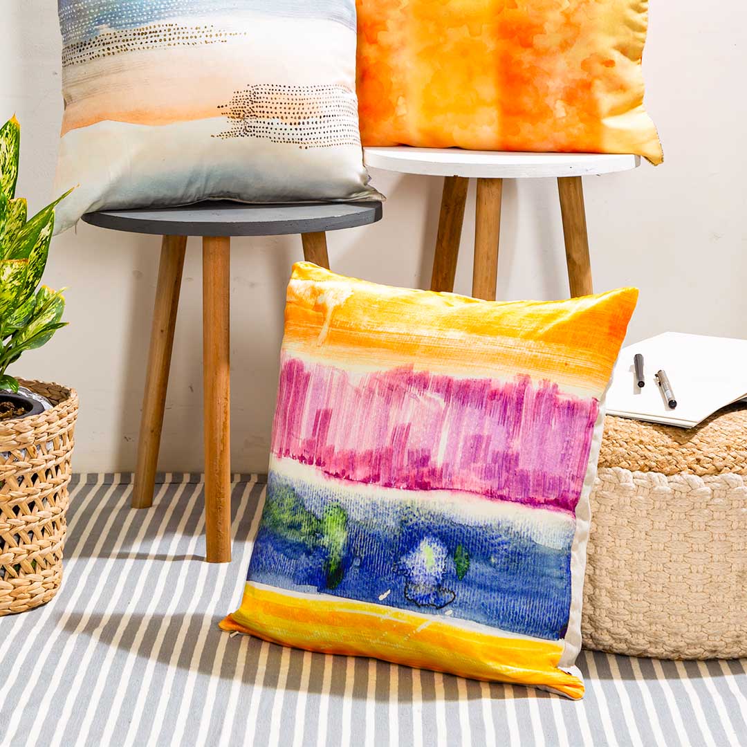 Wild Hues 18 In X 18 In Multi Cushion Cover