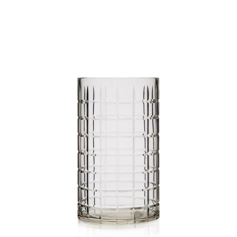 Quint Candle Holder Square Cut Small