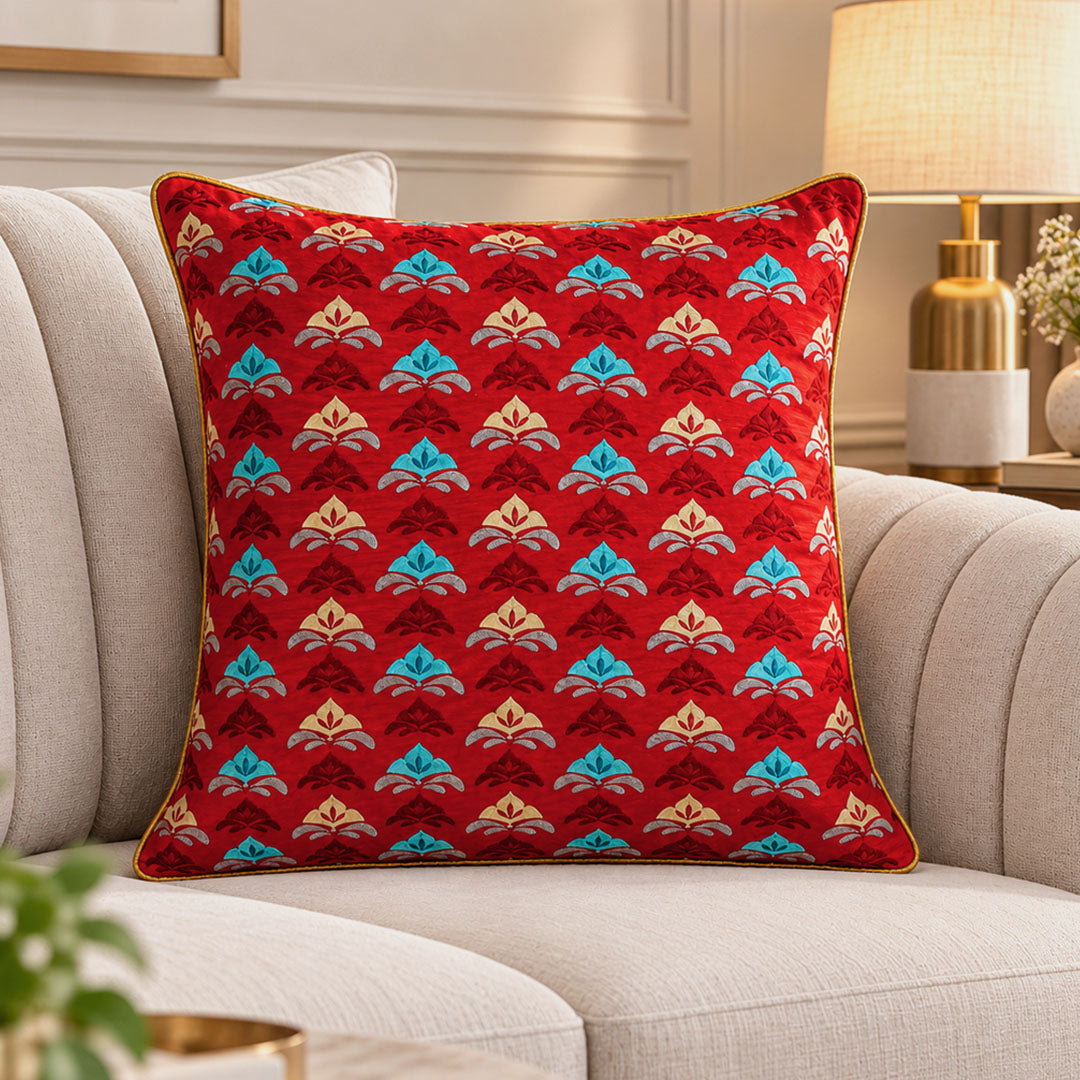 Zia Red Cushion Cover
