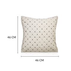 Meridian 18 In X 18 In Ivory Cushion Cover