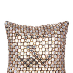 Aaina Cushion Brown 12 x 12 Inch