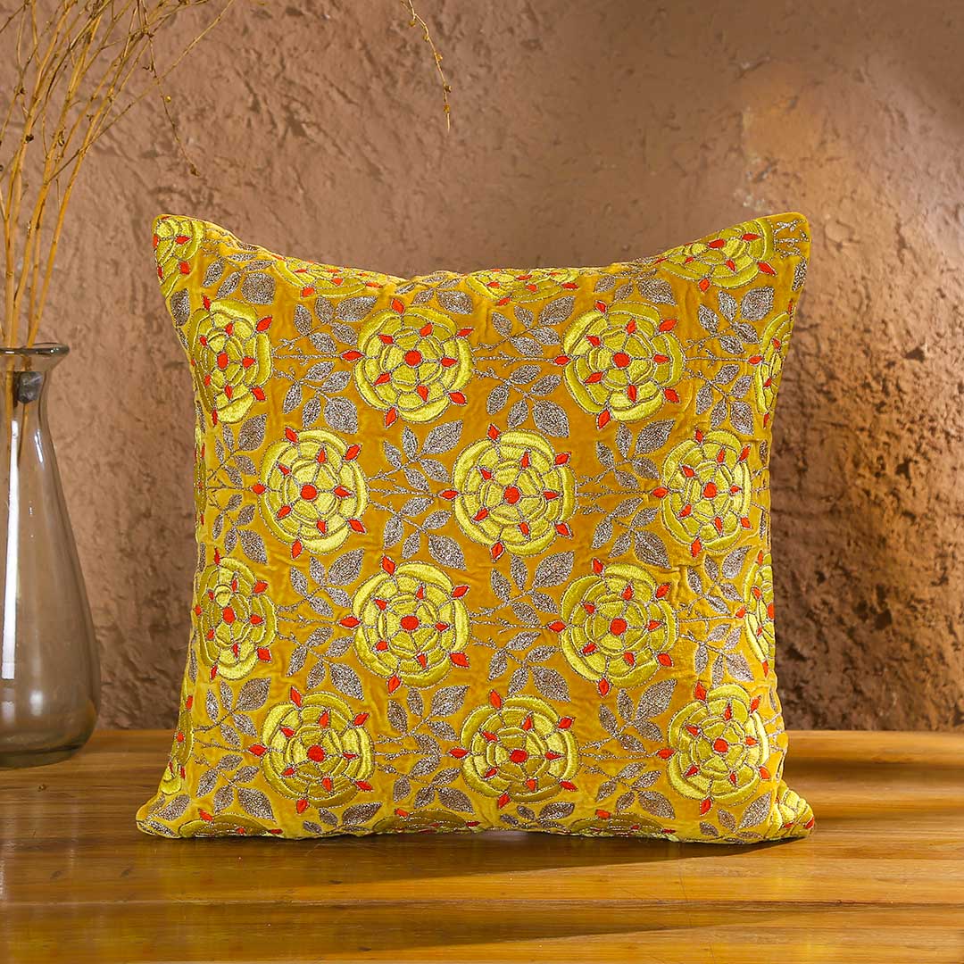 Aboli Cotton Velvet Cushion