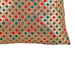 Zeenat Cushion Red