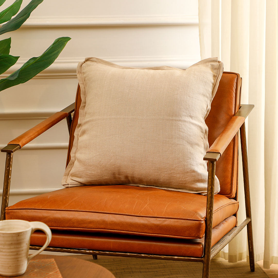Dorian Cushion Sand 20 X 20 Inch