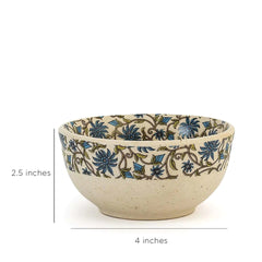 Asul Katori White & Turquoise