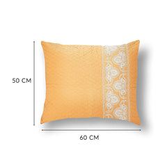 Alecia 20 In X 24 In Orange Cushion Covers Set Of 2