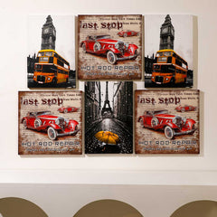 Belladonna Eiffel Tower Wall Art