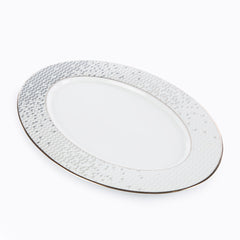 Bianco Nero Oval Platter