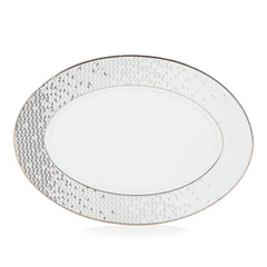 Bianco Nero Oval Platter