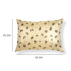 Carole 14 x 20 Inch Gold Cushion Cover