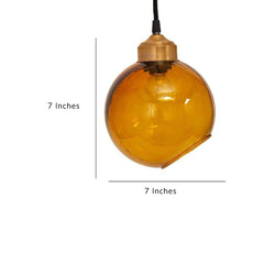 Sela Amber Pendant Lamp
