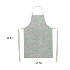 HAZEL WHITE  GREEN APRONS