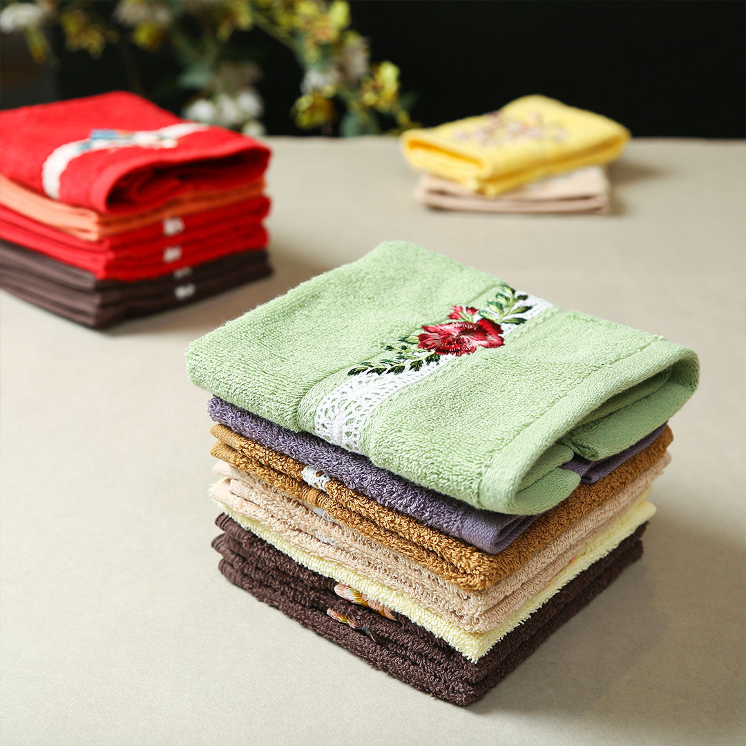 Sage Face Towel Set of 4