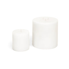 White Pillar Candle 4 x 4 Inch