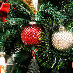 Gloria Small Christmas Ornaments Set of 4