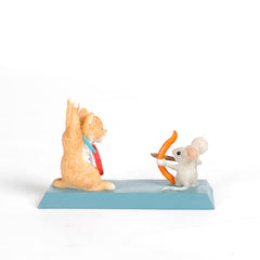 Cat and Rat Target Archery Mini Object