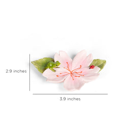 Sakura with Frog Mini Object