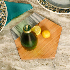 Griffin Pentagonal Platter