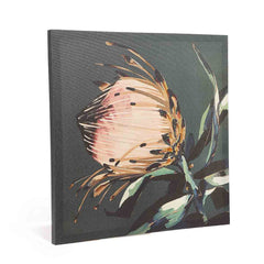 Ambrosia Beige Flower Wall Art