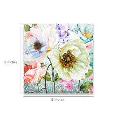 Calix Aster Off White Flower Wall Art