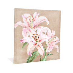 Calix Pink Lily Wall Art