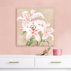 Calix Pink Lily Wall Art