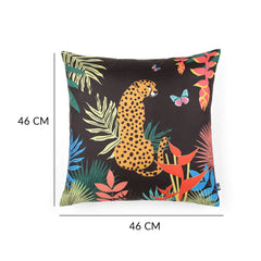 Della Cheetah Print Cushion Cover 18 x 18 Inch