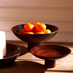 Declan Fruit Bowl Brown Large