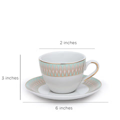 Amber Tea Set of 15 pcs