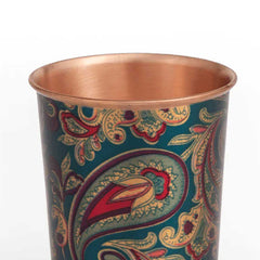 Paisley Glass Set of 2