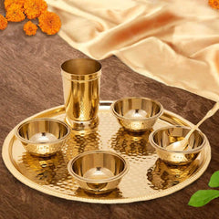 Aadvika Bhojan Thali Set Gold
